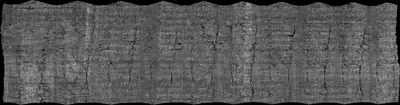 Scroll 1 3D-ink render — segment w028-037