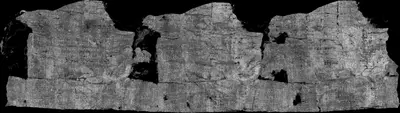 Scroll 1 3D-ink render — segment w095-097