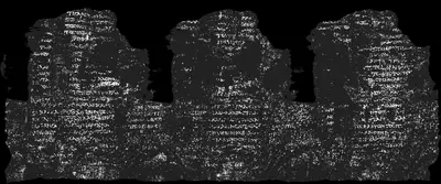 Scroll 1 ink prediction — segment w104-106